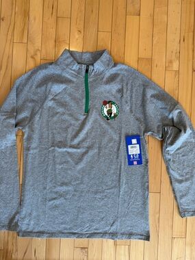 NBA Ultra Game Boston Celtics 1/4 Zip. Men’s Medium